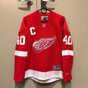 Zetterberg Redwings Captain Hockey Jersey